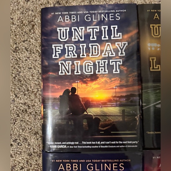4 books from the Field Party Series by Abbi Glines all hardback - Picture 2 of 16